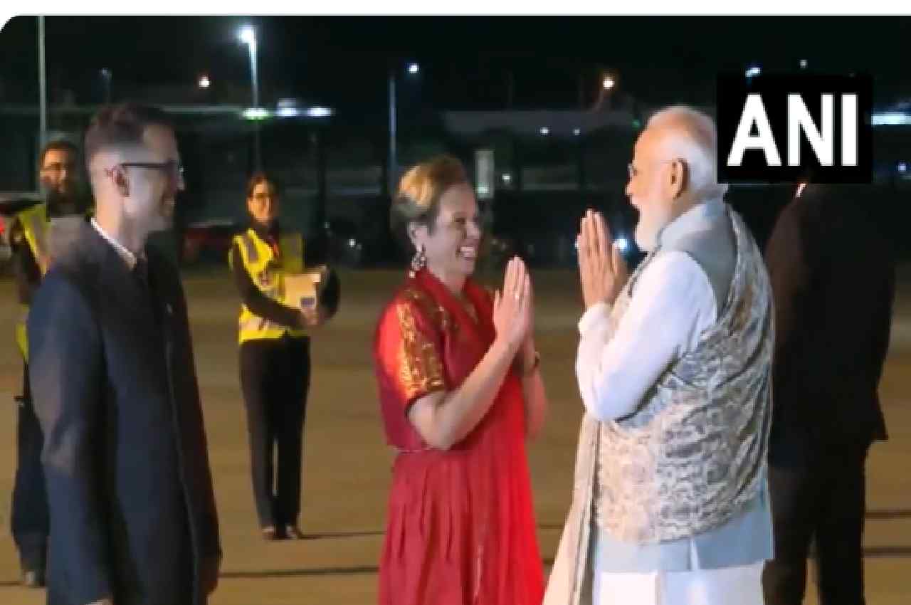 PM Modi arrives in Australia