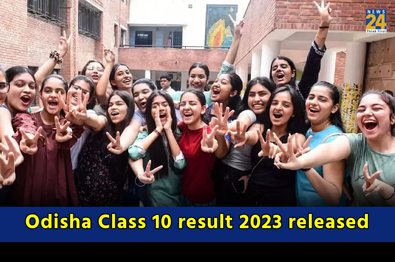 Odisha Class 10 result 2023