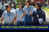 TN SSLC Result 2023