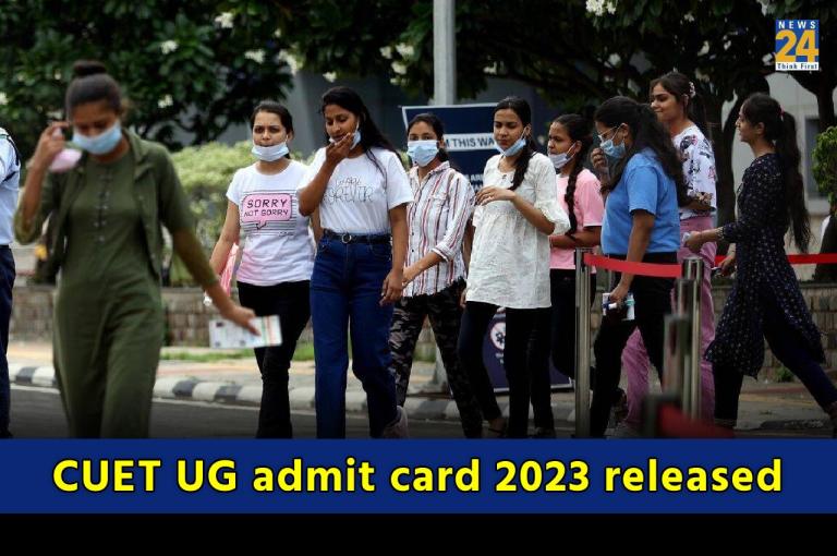 CUET UG 2023 admit card