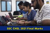 SSC CHSL Final Marks 2021