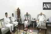 Jitam Ram Manjhi meets Amit Shah