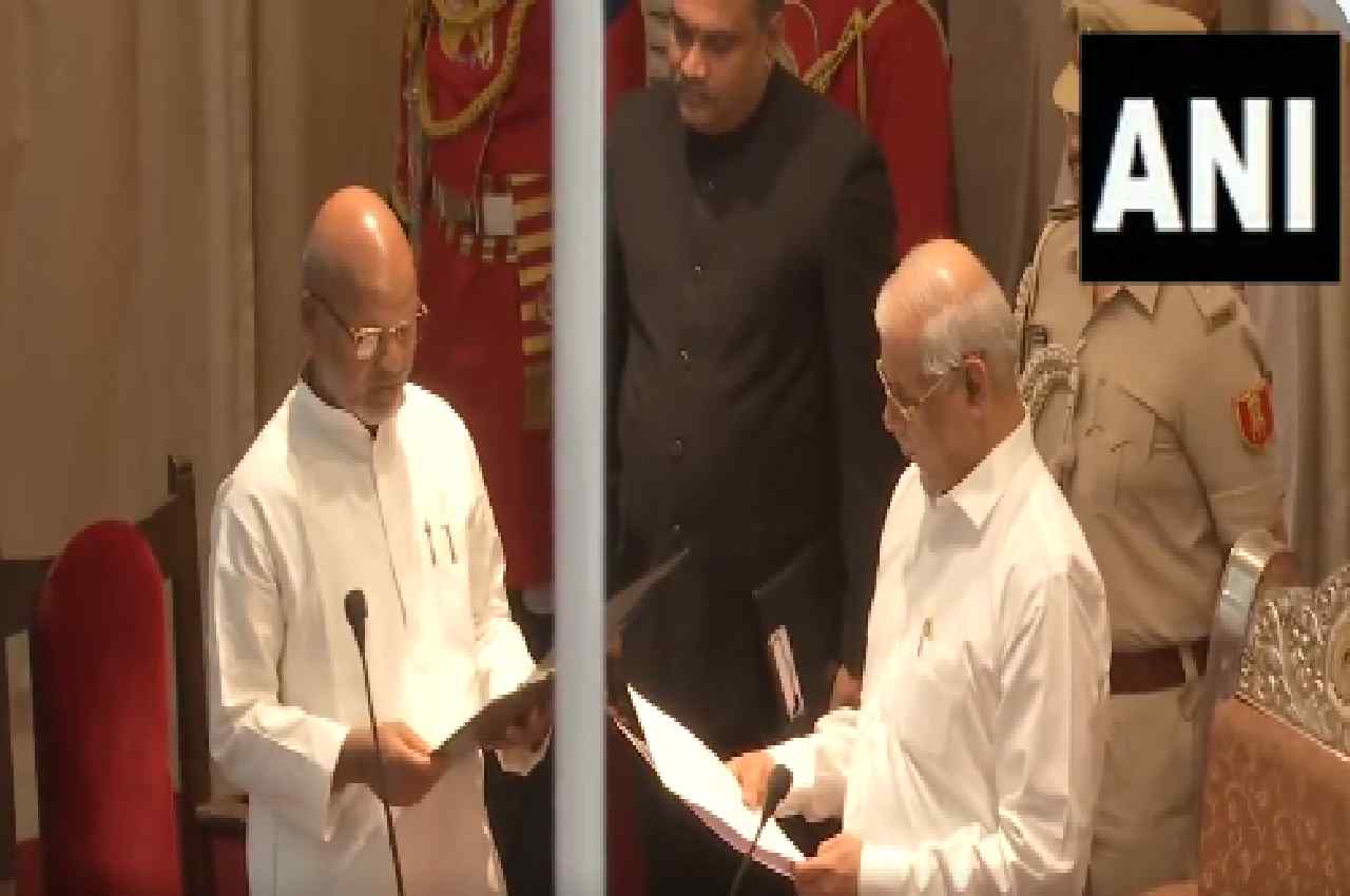 Santosh lad took oath as Bihar's cabinet minister