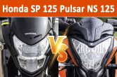 Honda SP 125 VS Bajaj Pulsar NS125