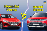 Hyundai Verna VS Maruti Brezza