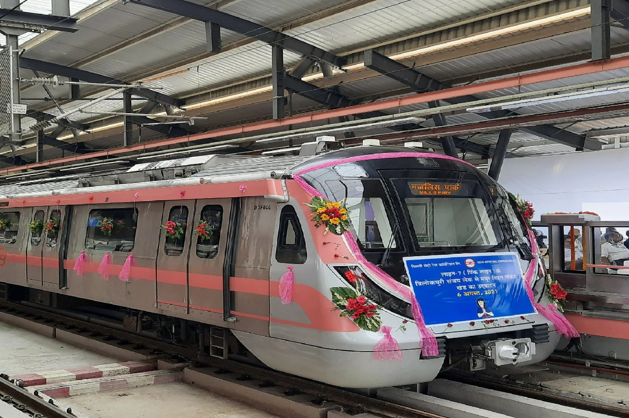 Delhi Metro Pink Line To Extend By 8 Station Details Here