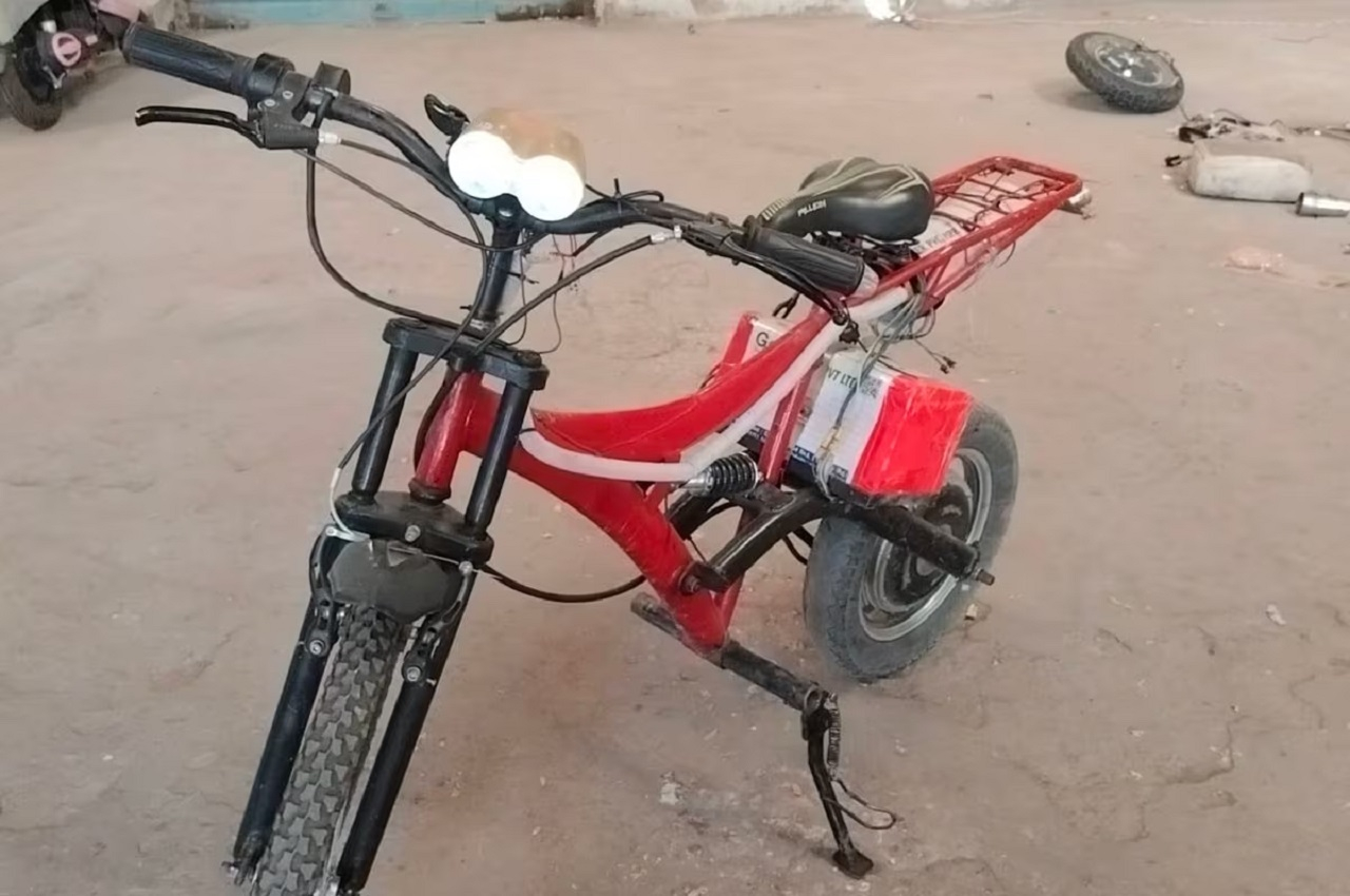 Kota class 12 student introduces electric bicycle, runs 80 km...