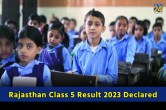 Rajasthan Class 5 Result 2023