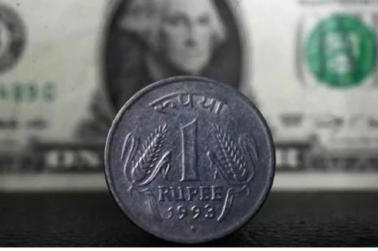 Rupee falls by 6 paise coming at 81.96 against USD.