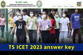 TS ICET 2023 answer key