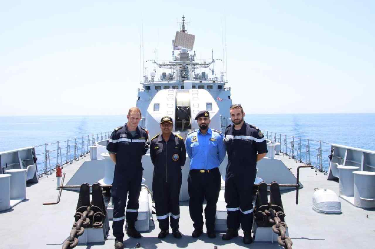 Maritime Exercise between UAe, India and France