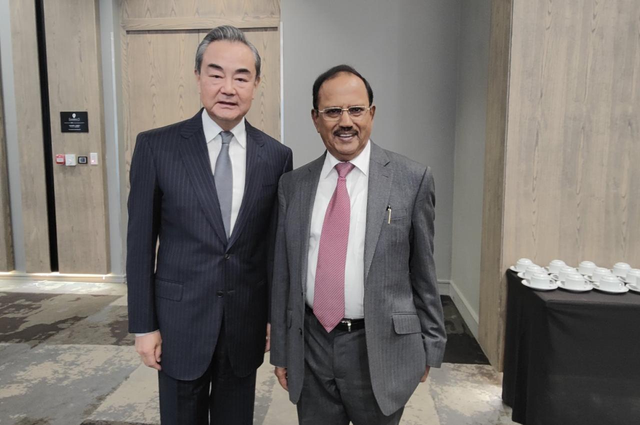 Ajit Doval, Wang Yi