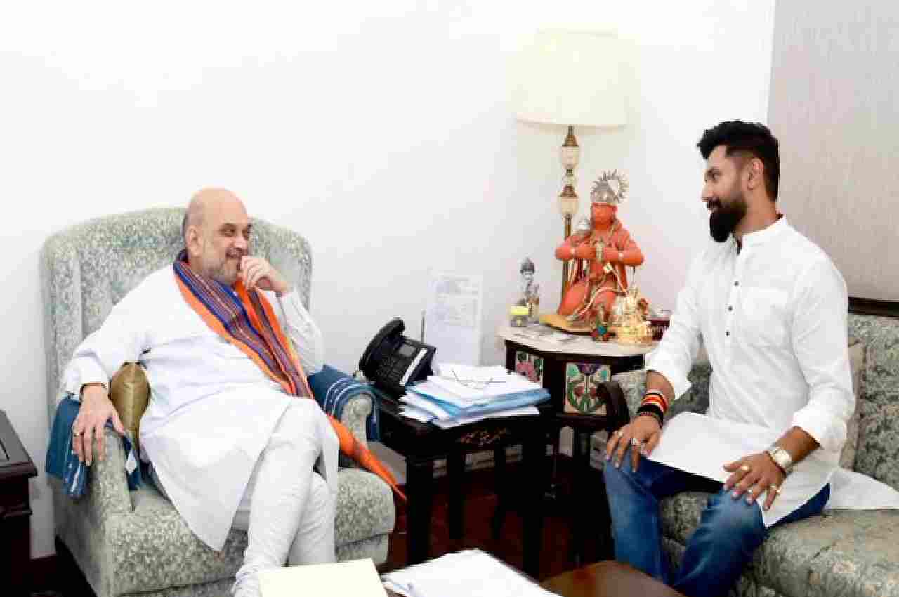 Chirag paswan meets Amit Shah