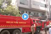 Mahindra showroom fire