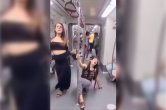 Delhi Metro poll dance