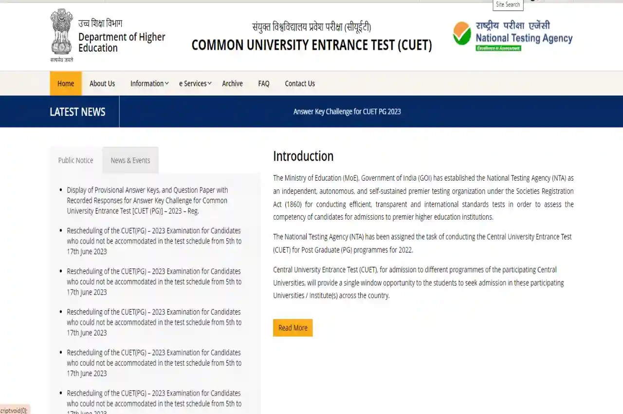 CUET PG Answer Key 2023 Released, Check HERE