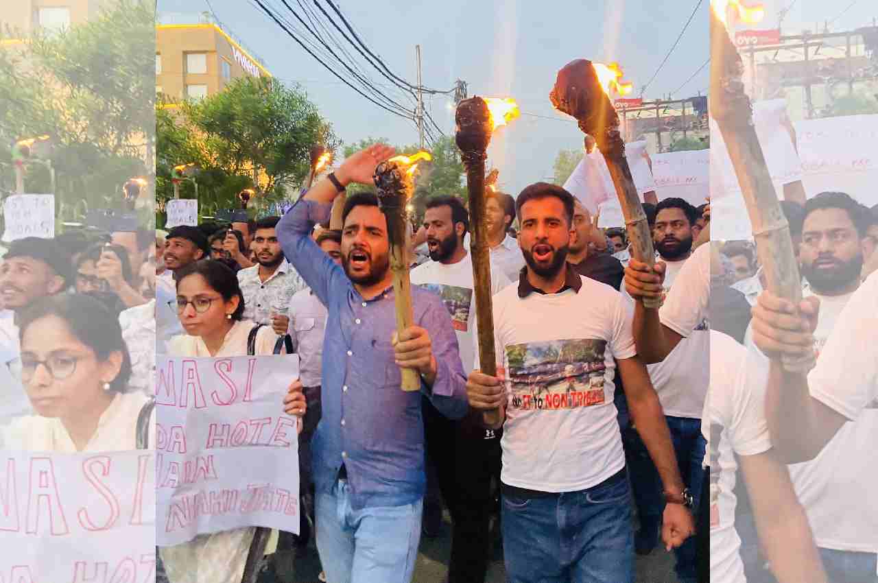 Jammu and Kashmir protest