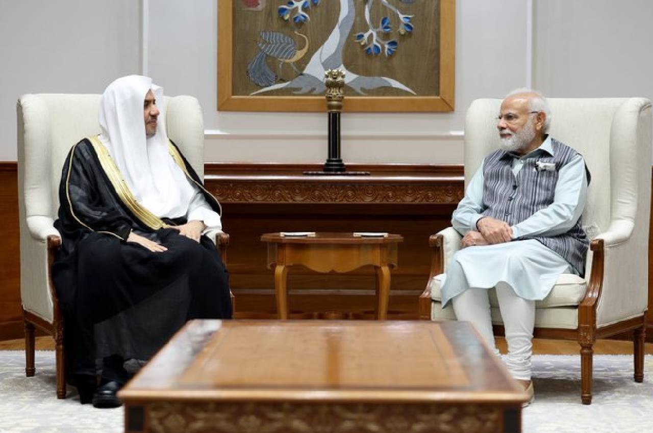 PM Modi meets World Muslim League leader