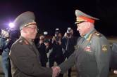 Sergey Shoigu in North Korea