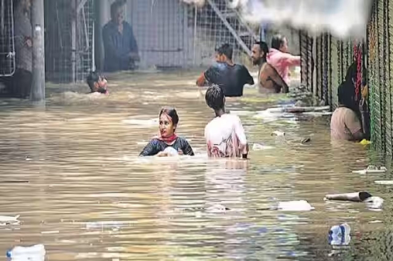 Yamuna water level