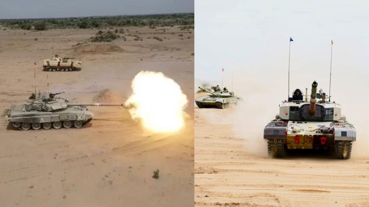 WATCH: Indian Army conducts firepower display at Pokhran Firing Range | The  Indian Army conducted a firepower display at Pokhran in the Jaisalmer  district of Rajasthan showcasing its capabilities, proficiency and... |