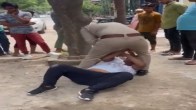 Ghaziabad: Policemen brutally assaults young man