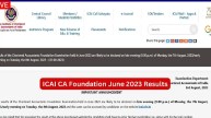 ICAI CA Foundation Result 202