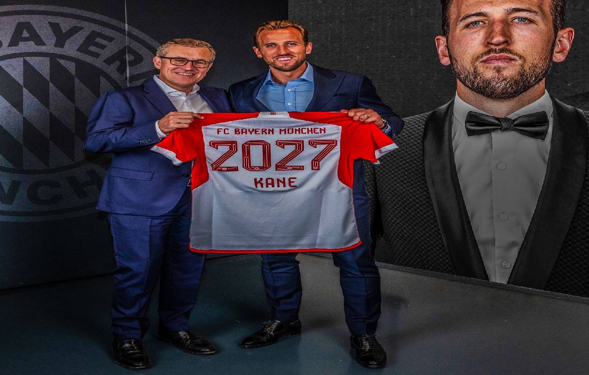 Harry Kane to wear number 9 for Bayern