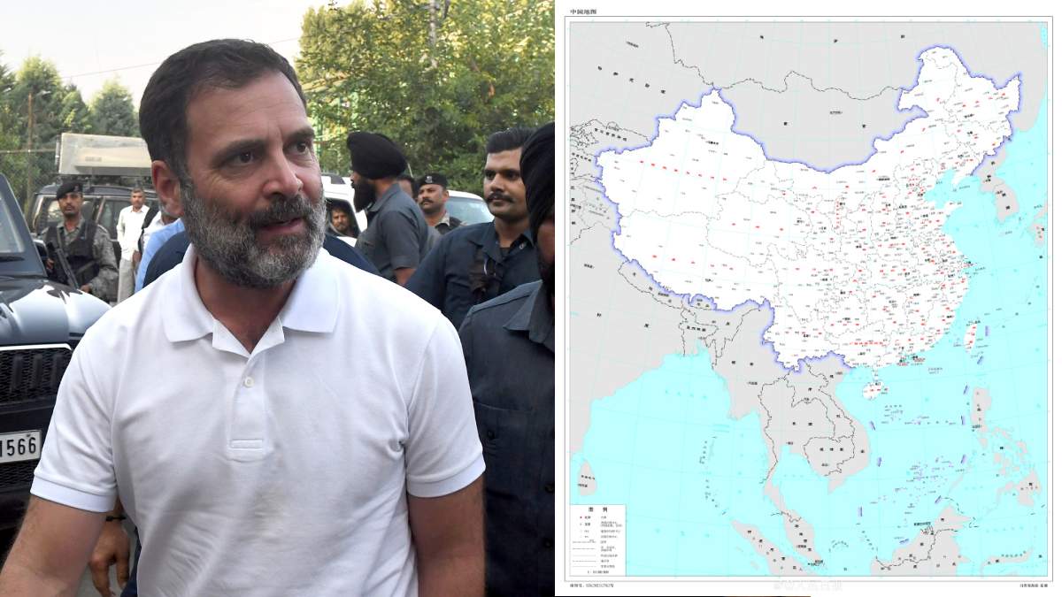 Rahul Gandhi, China's latest map (Photo Credit: ANI)