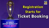 ICC world Cup 2023 Registration