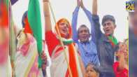 Seema Haider hoisted tricolor, chants 'Bharat Mata Ki Jai'