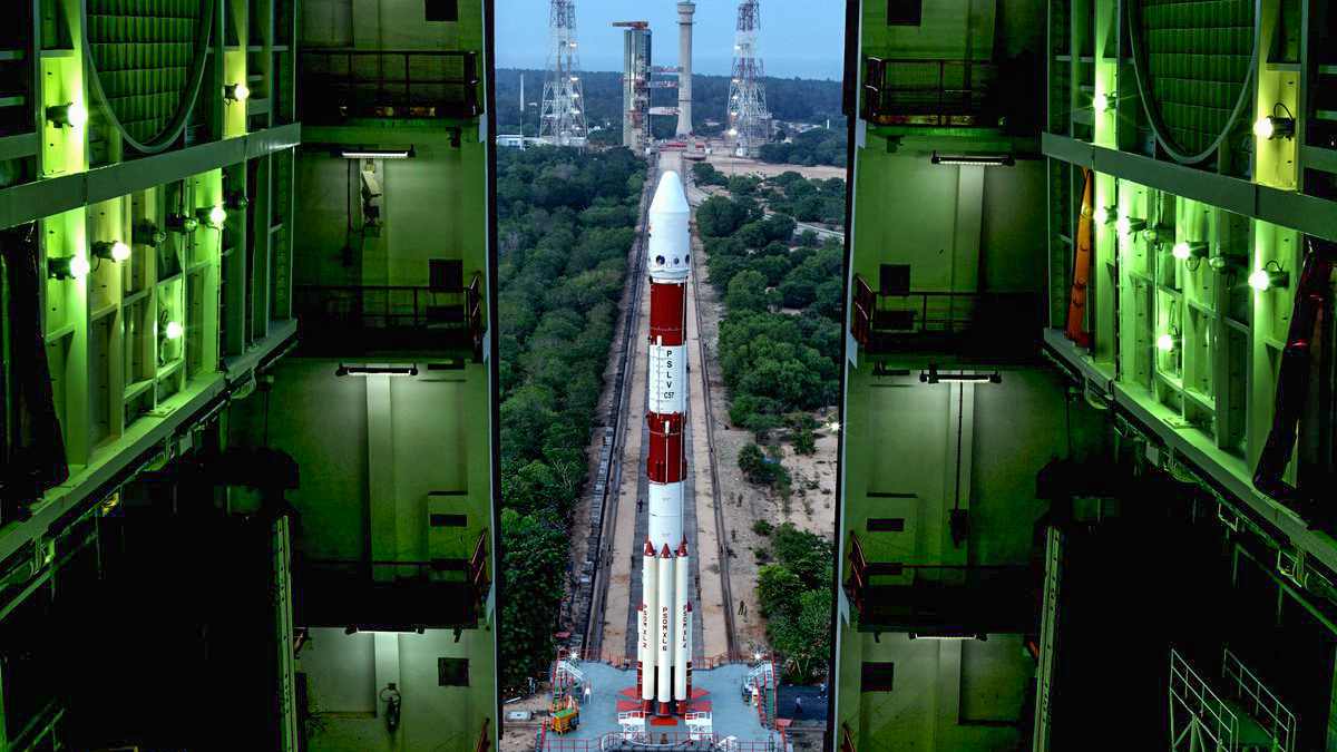 The rehearsal for the launch of the PSLV-C57/Aditya-L1 Mission, the first space-based Indian observatory to study the sun, is completed, in Sriharikota on Wednesday. The Aditya-L1 mission is to be launched on September 2 at 11:50 a.m. from Sriharikota. (Photo Credit: ANI)