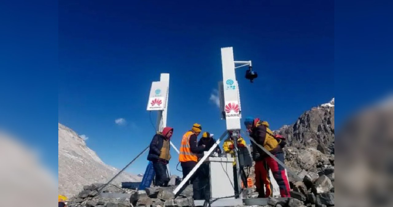 China sets up high-frequency tower at India-Nepal border.
