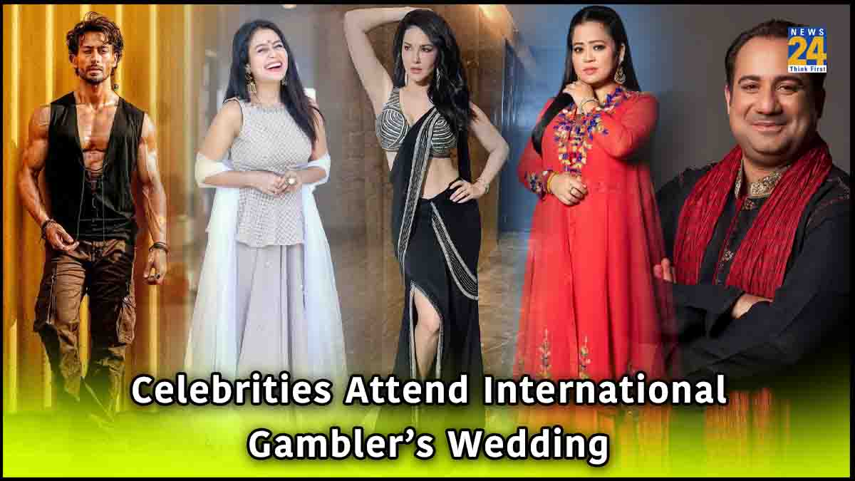 Celebrities attend international gambler's wedding. (Image Credit: News 24)