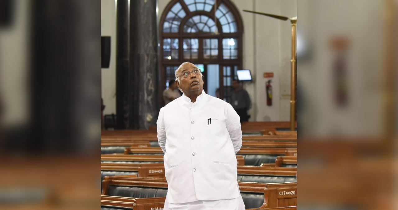 Mallikarjun Kharge (Photo Credit: ANI File)