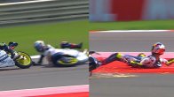 Moto GP Crash (Photo Credit: X/@MotoGP)