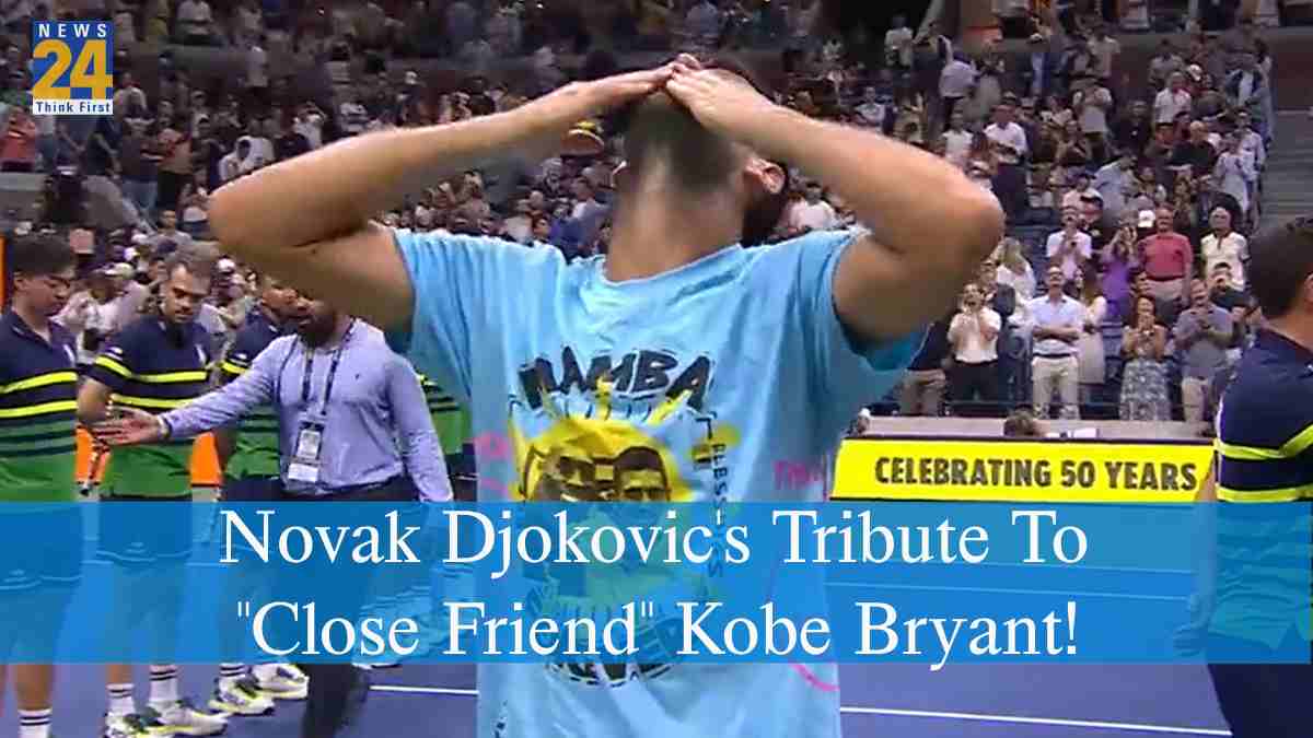 Watch Novak Djokovic Kept Late Kobe Bryant Alive Paid Tribute With