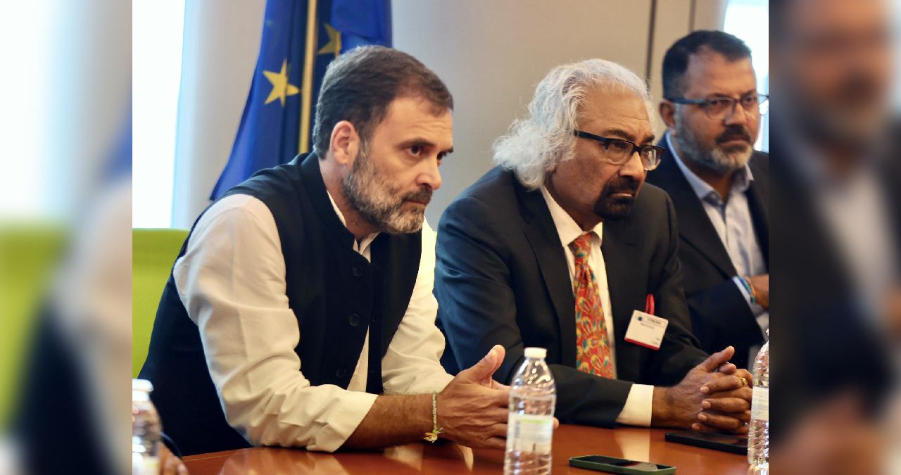 Rahul Gandhi addressing a press conference (Photo Credit: ANI)