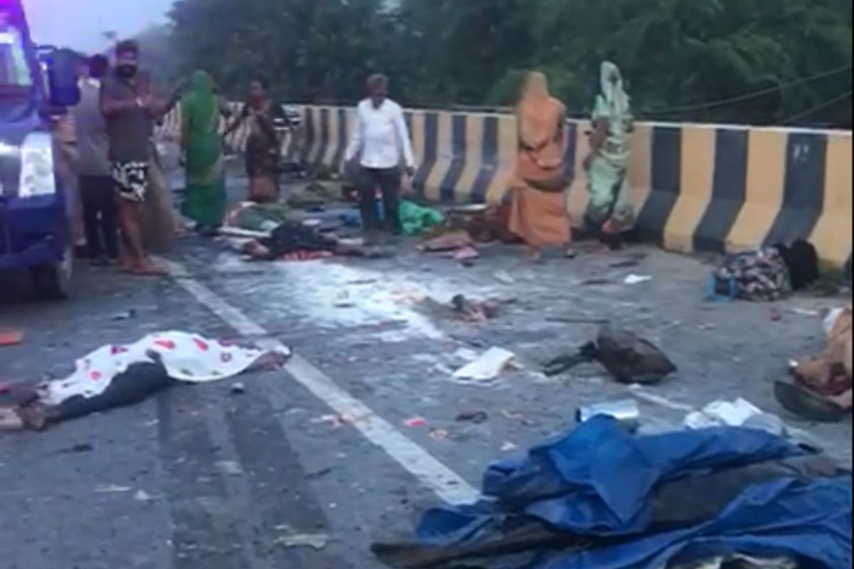 Unfortunate! 11 Dead, Many Injured As Trailer Collides With Bus In Rajasthan; Visuals Inside