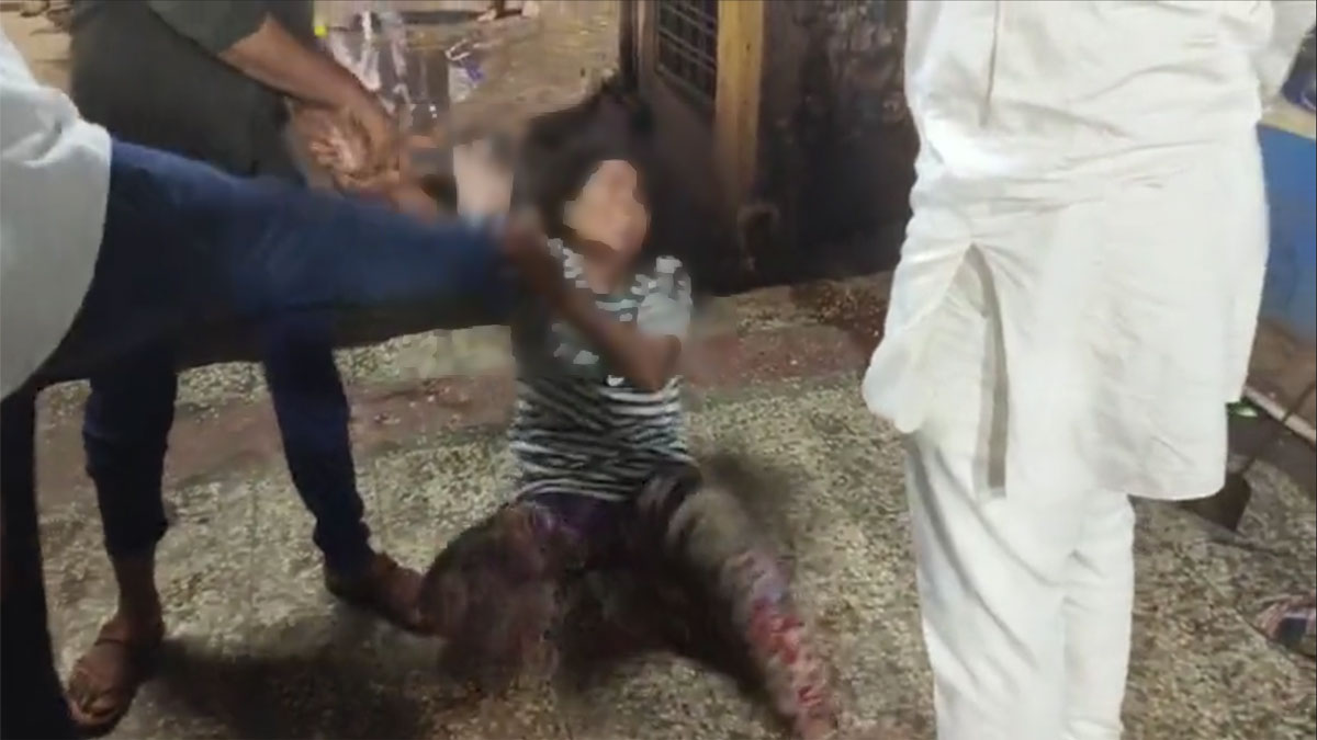 Woman With Infant Kicked In Face, Assaulted With Rod Woman With Infant Kicked In Face, Assaulted With Rod