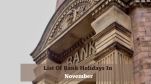 November Bank Holiday