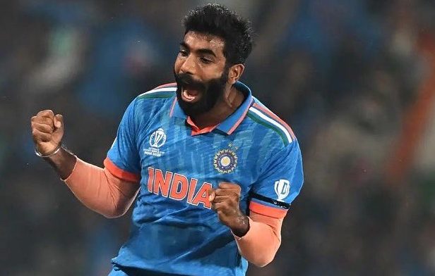 Jasprit Bumrah in action