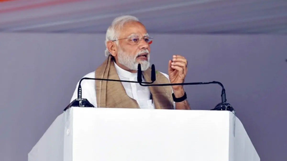 'Congress President Controlled By remote,' Says PM Modi In MP's Damoh