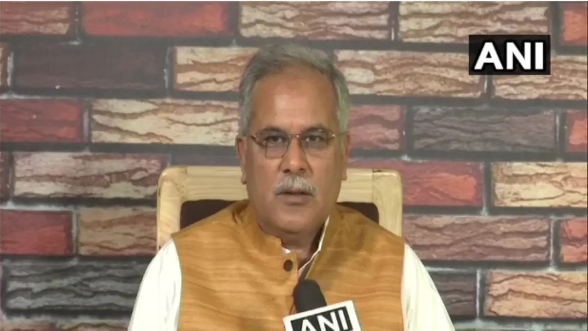 "BJP has accepted defeat," Chhattisgarh CM Bhupesh Baghel over ED, IT raids during polls