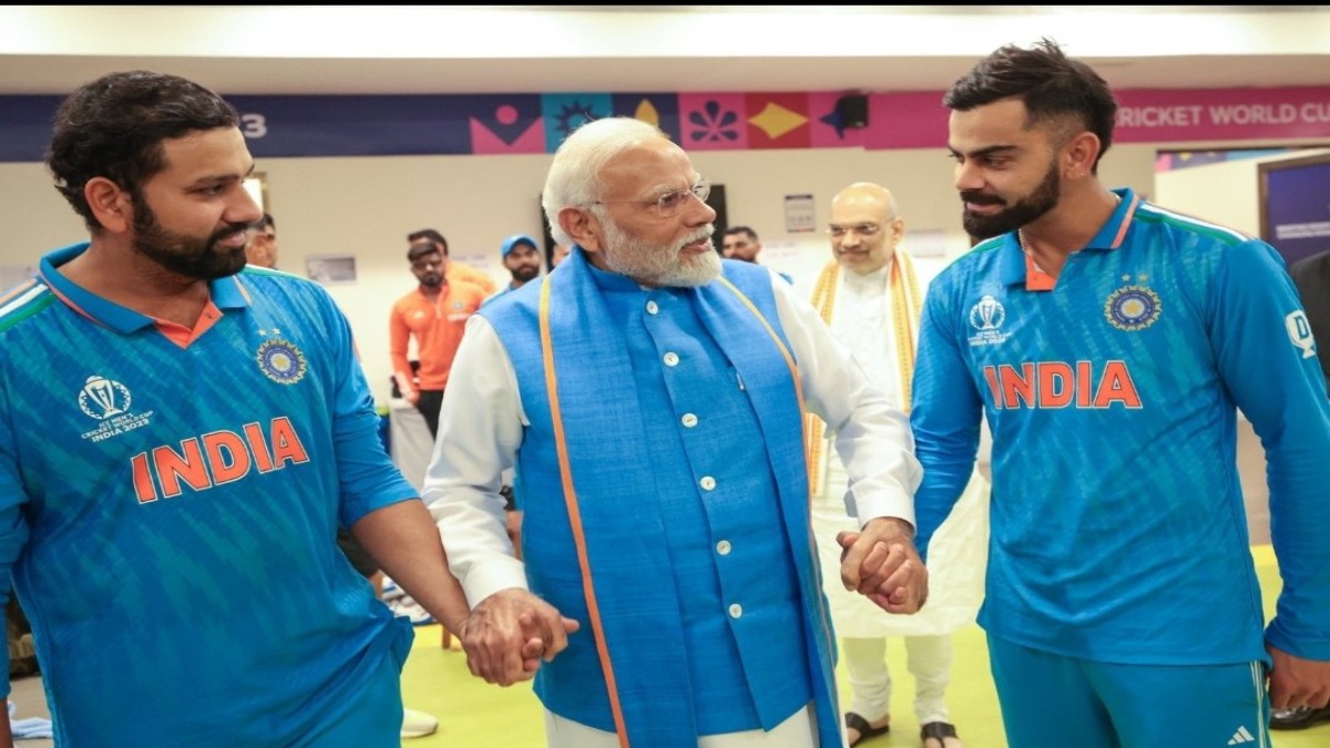 PM Modi meets Team India