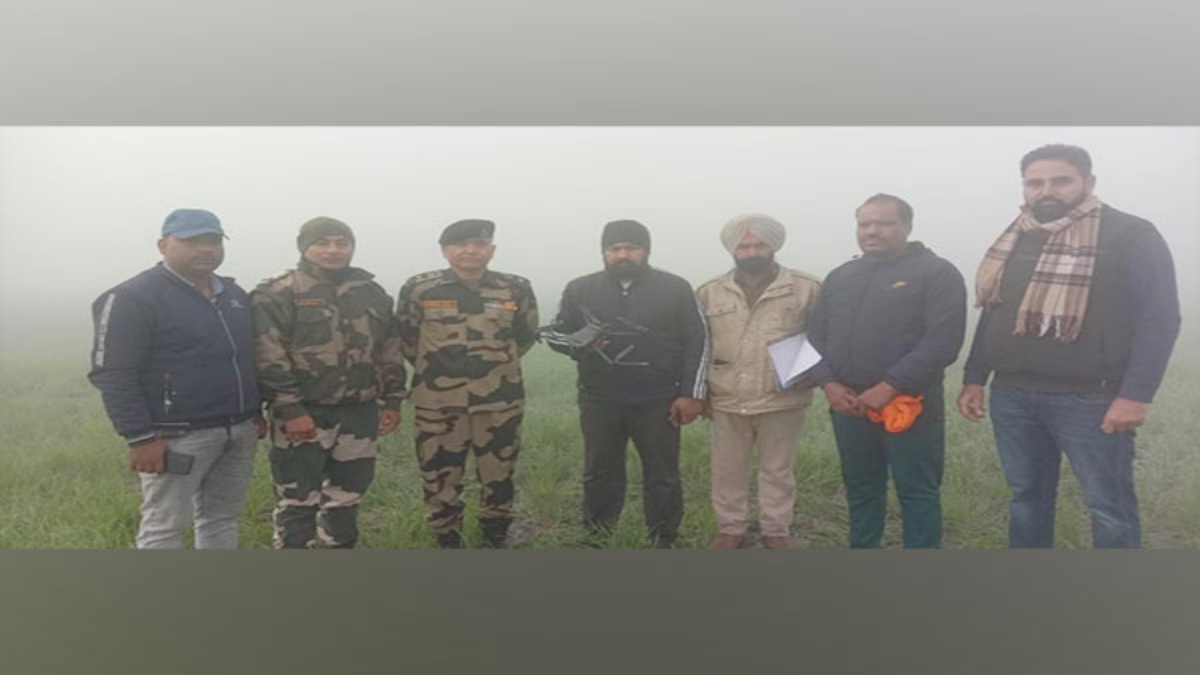 BSF Recovers Made In China Drone