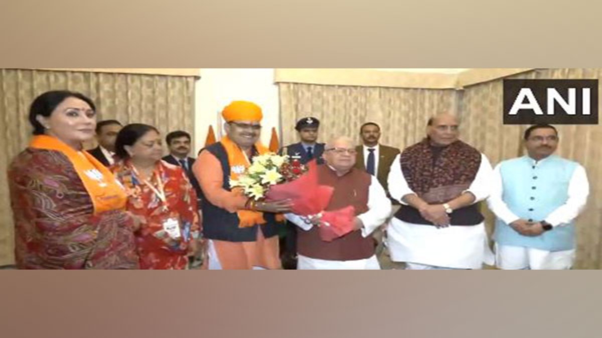 Bhajanlal Sharma Meets Governor