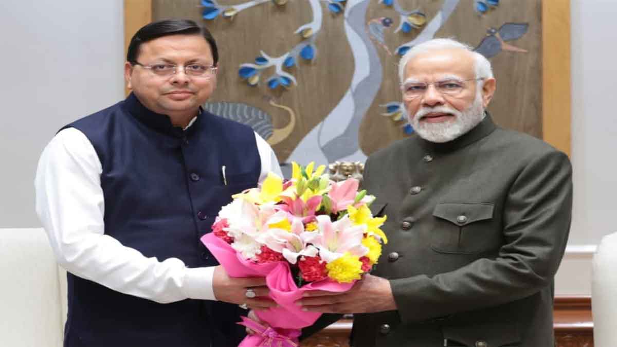Uttarakhand CM Meets PM Modi