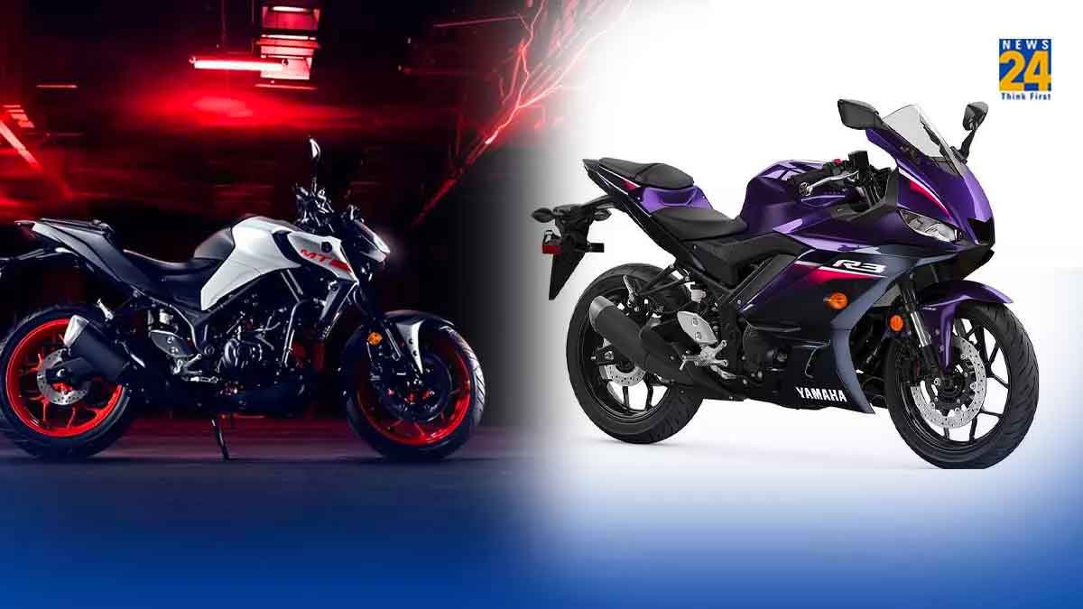 Yamaha MT-03 and R3