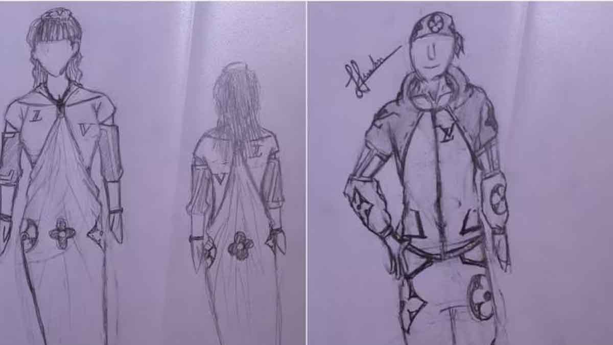 13-Yr-Old Boy Secures Internship At Louis Vuitton After His Sketch Goes Viral